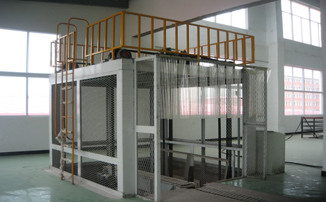 淀粉行业CZS-8000垂直输送机技术改造项目