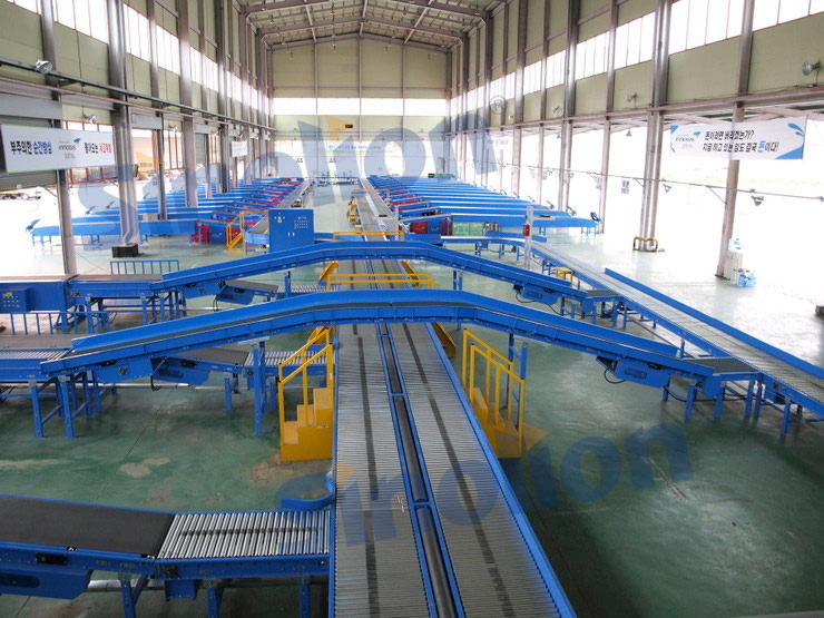 horizontal roller conveyor